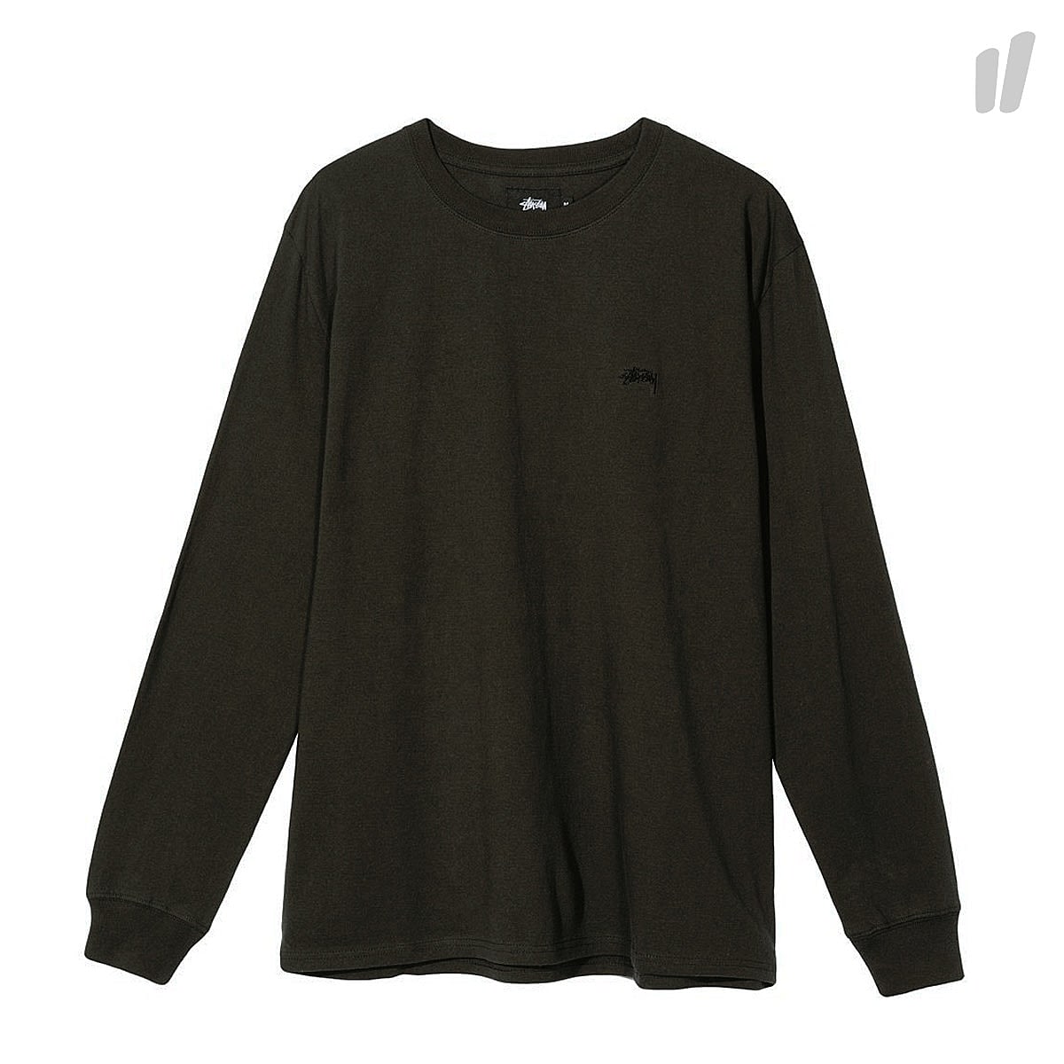 Stussy Stock LS Jersey Black Longsleeves 1140070 | Overkill