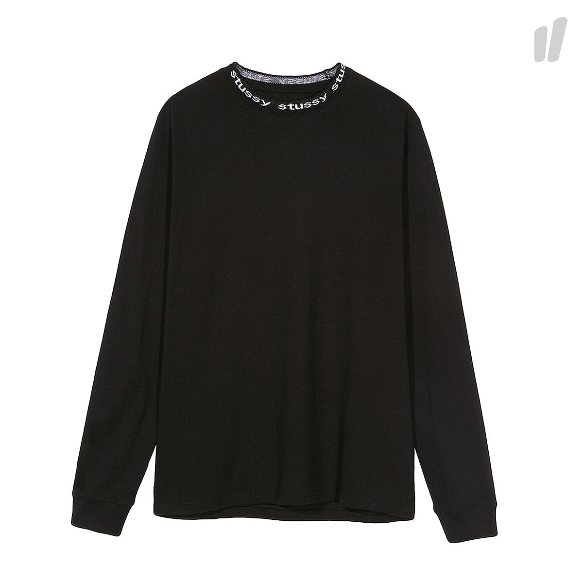 Stussy Owen LS Crew Black Sweatshirts 1140101 / 0001 | Overkill
