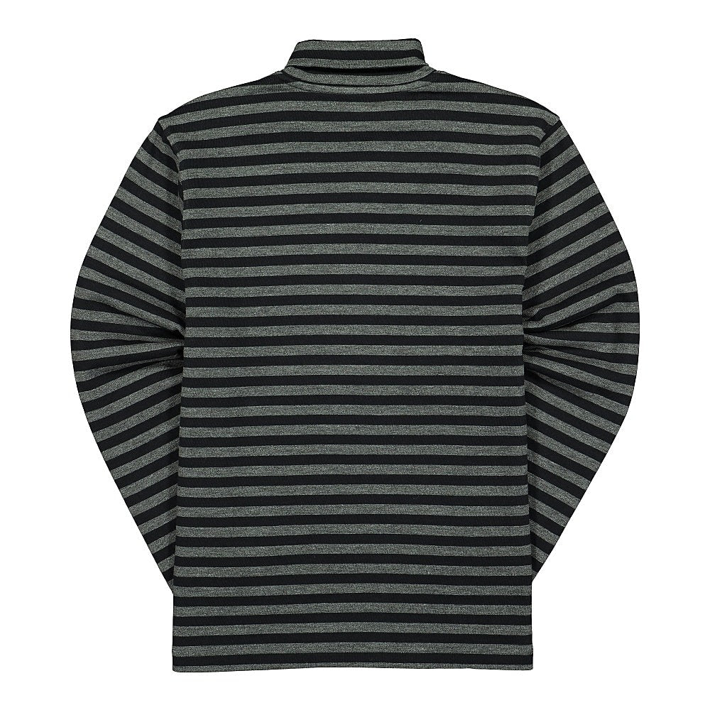 Stussy Classic Stripe Longsleeve Turtleneck Black Longsleeves Material | Overkill
