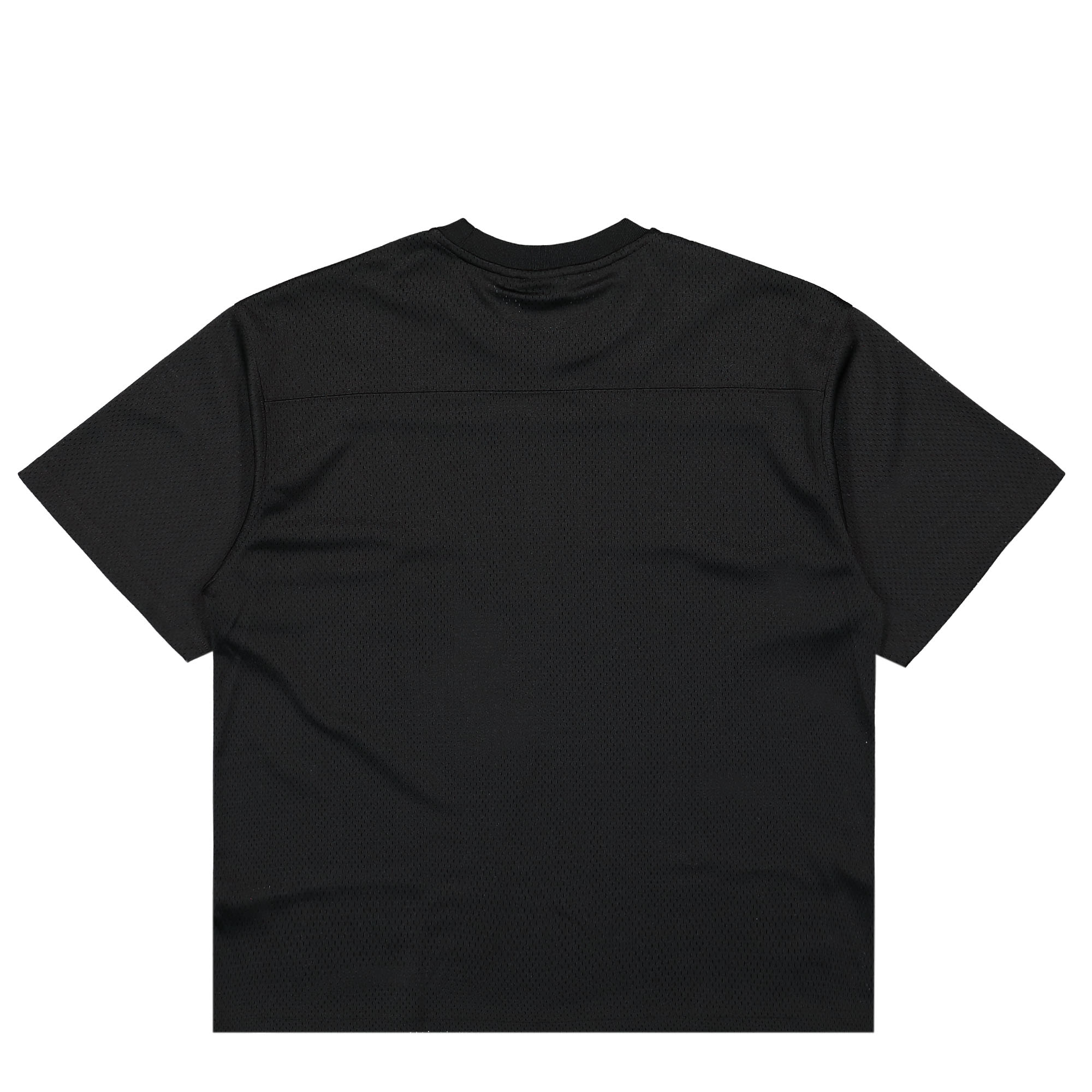 Stussy 4X4 Mesh Football Jersey Black T-Shirts Material | Overkill