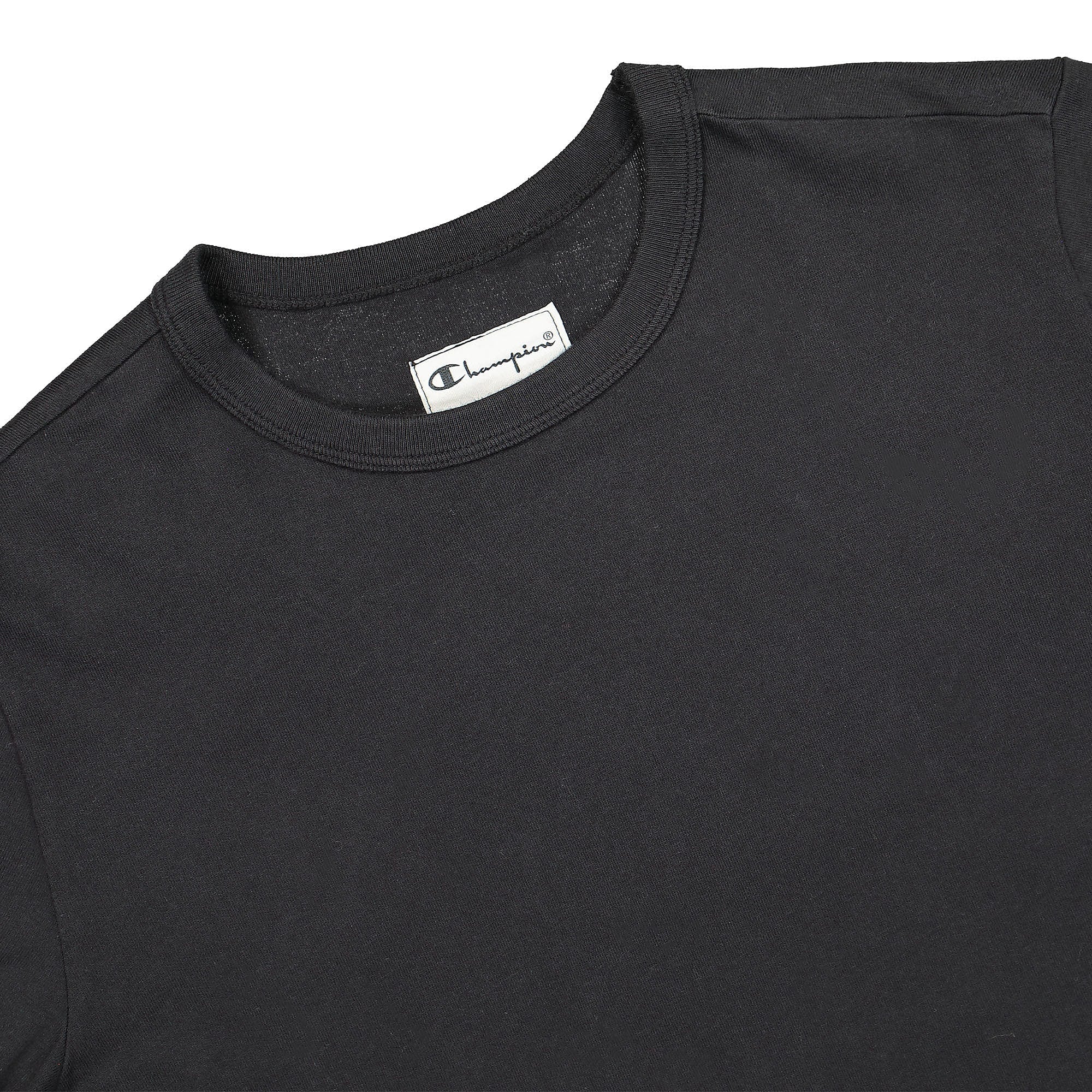 Champion Crewneck T-Shirt Black T-Shirts Close-up | Overkill
