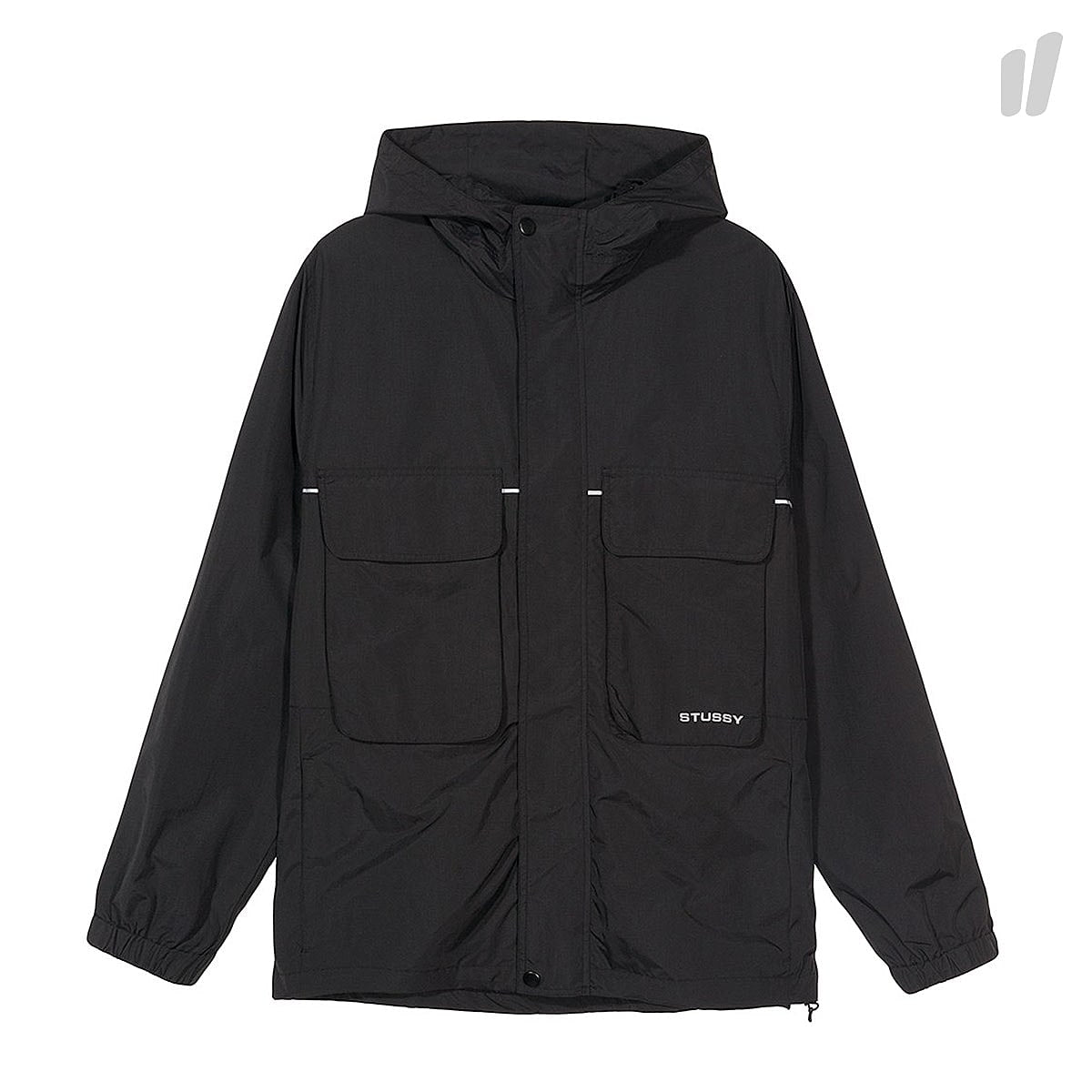 Stussy Big Pocket Shell Jacket Black Jackets 115413 / 0001 | Overkill