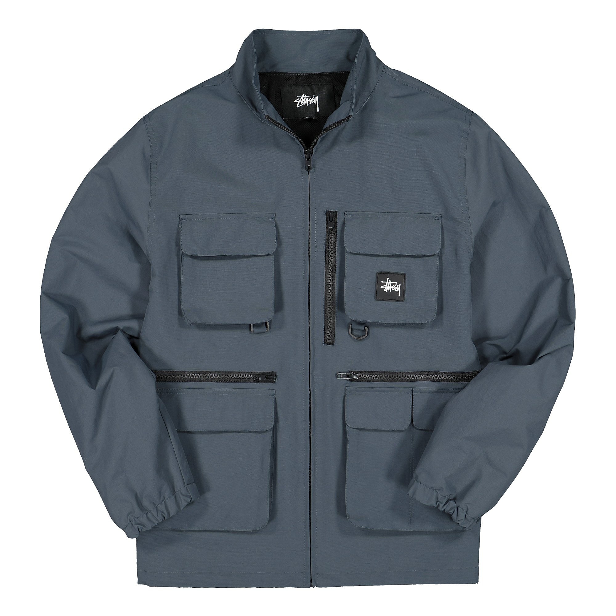 Stussy Utility Jacket Slate Jackets 115455 / 0007 | Overkill