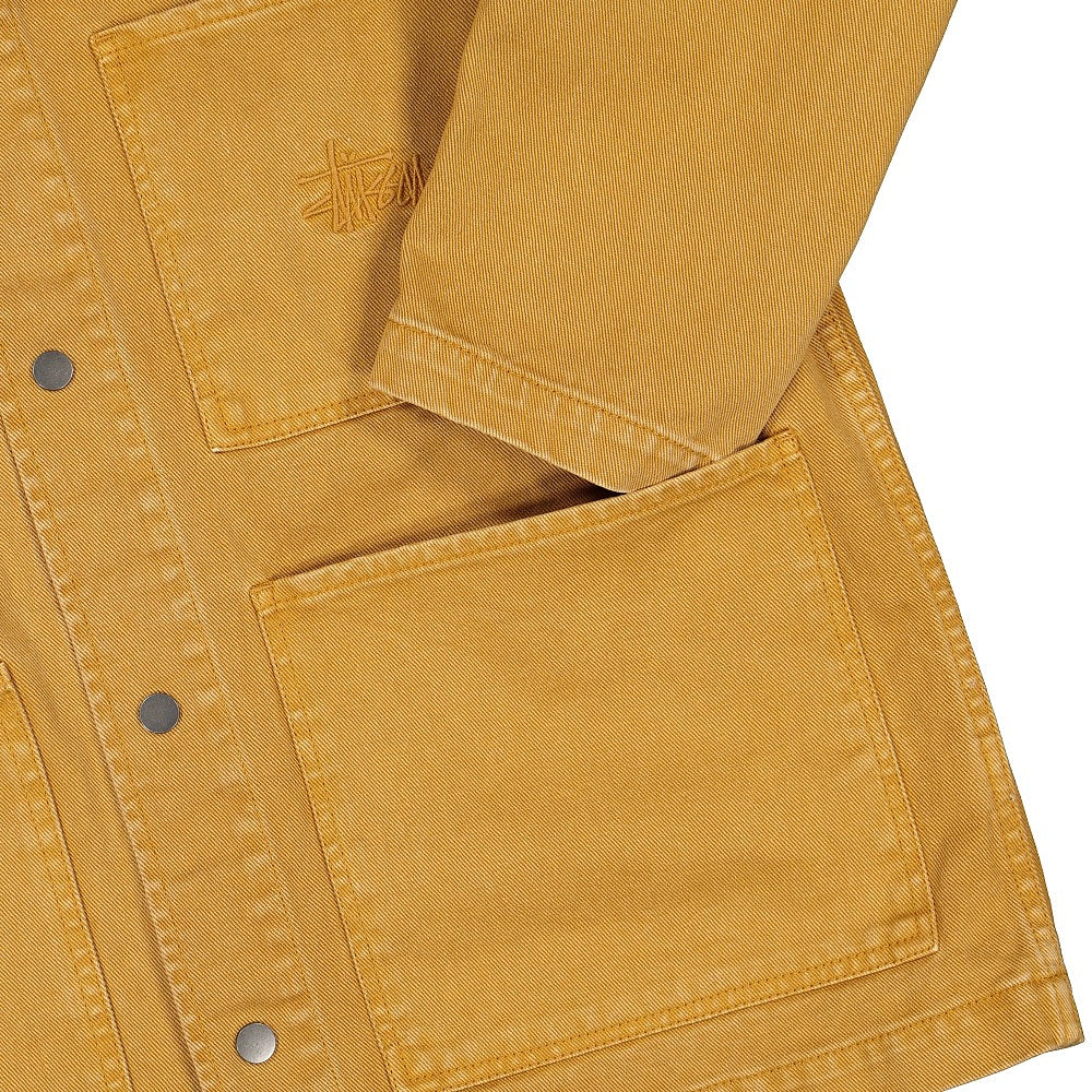 Stussy Heavy Wash Core Jacket Gold Jackets Detailfoto | Overkill