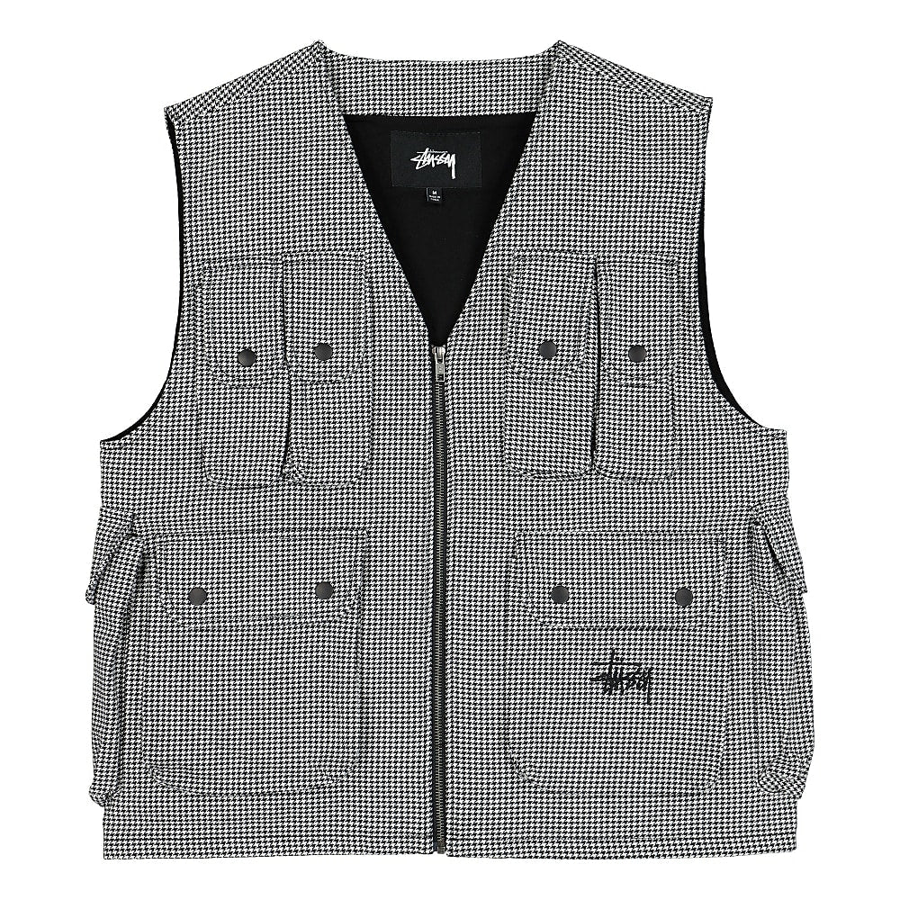 Stussy Houndstooth Work Vest Paisley Vests 115517 / 2443 | Overkill