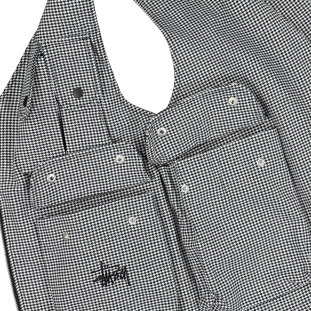 Stussy Houndstooth Work Vest Paisley Vests Detailfoto | Overkill