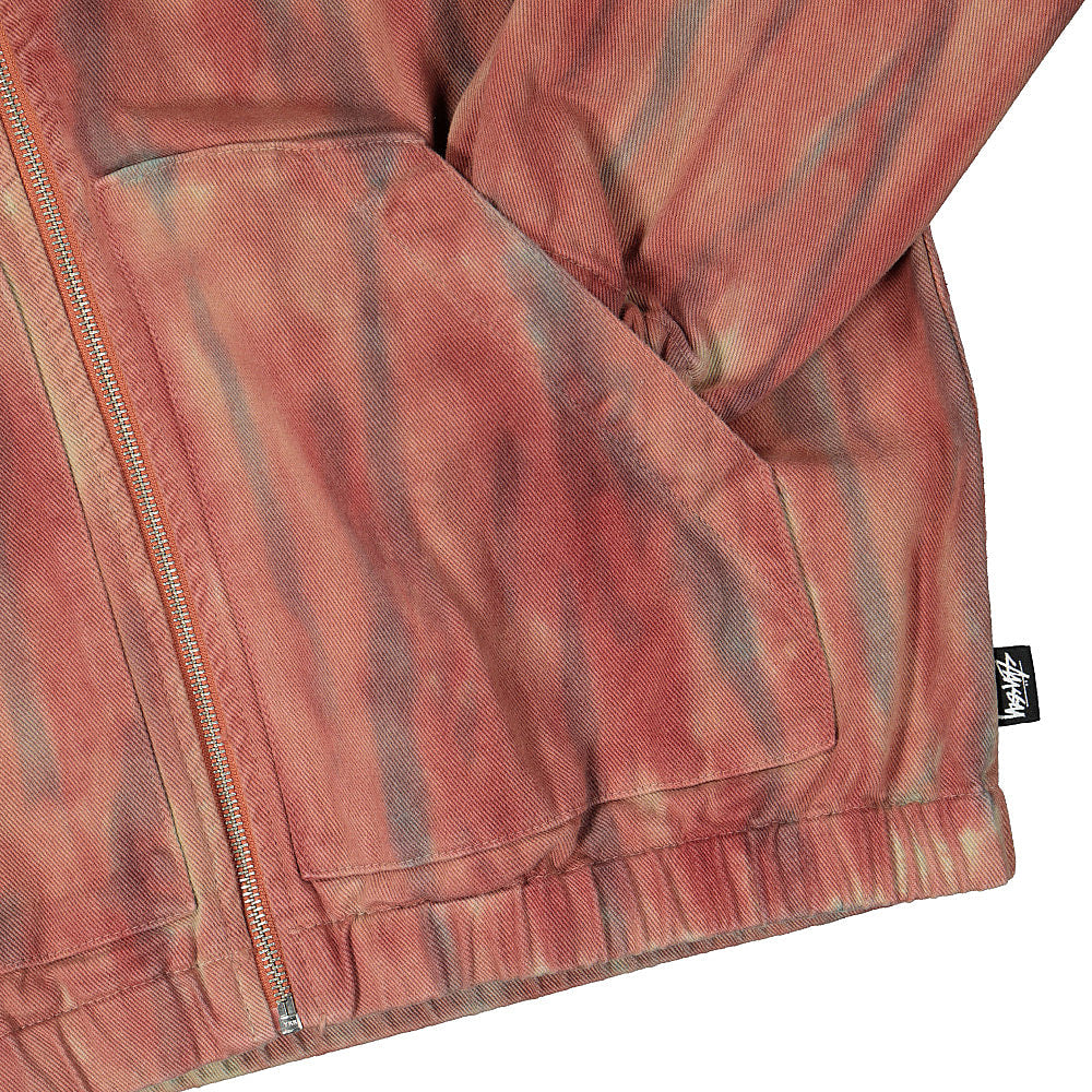 Stussy Dyed Work Jacket Rust Jackets Detailfoto | Overkill