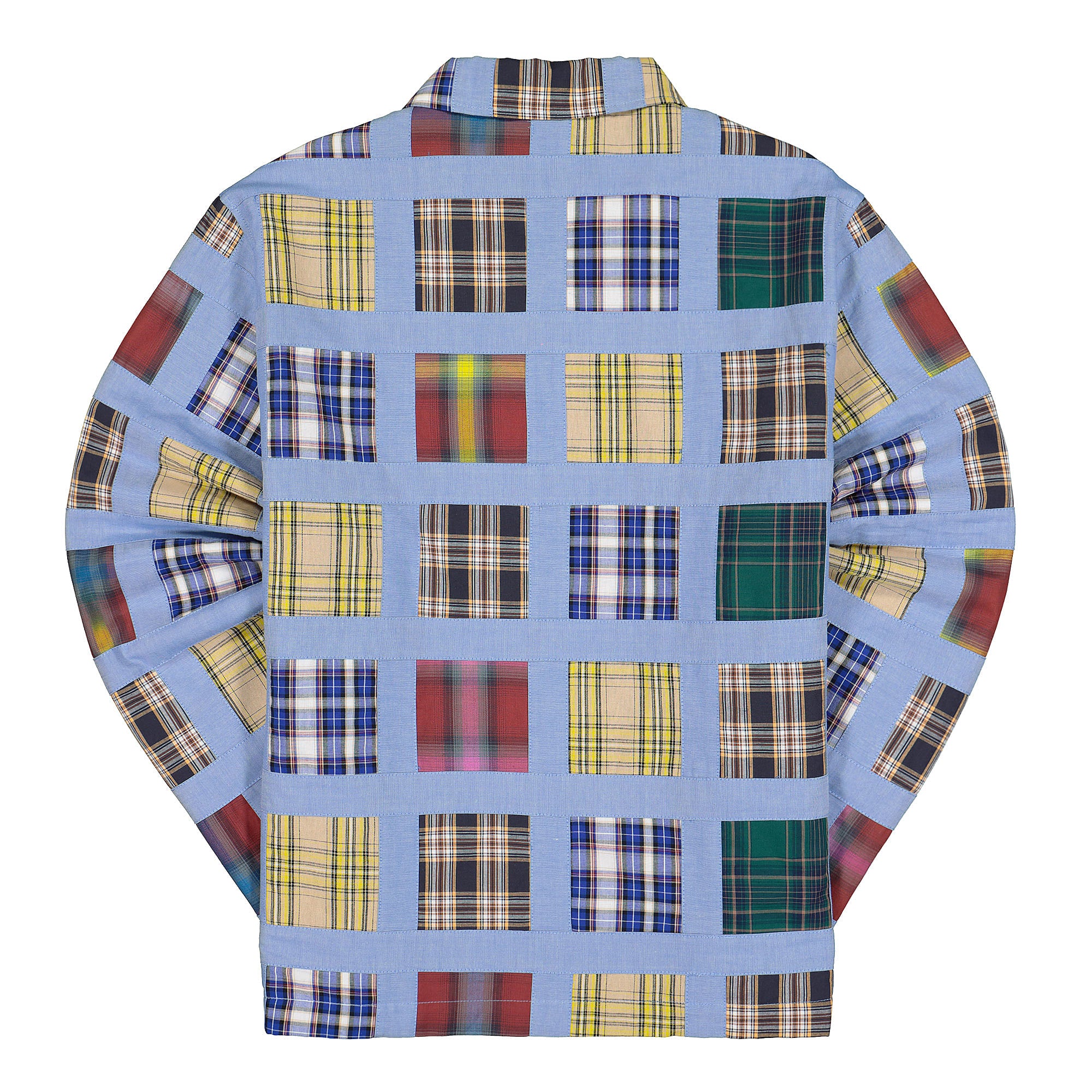 Stussy Madras Patchwork Zip. Jacket Plaid Jackets Material | Overkill