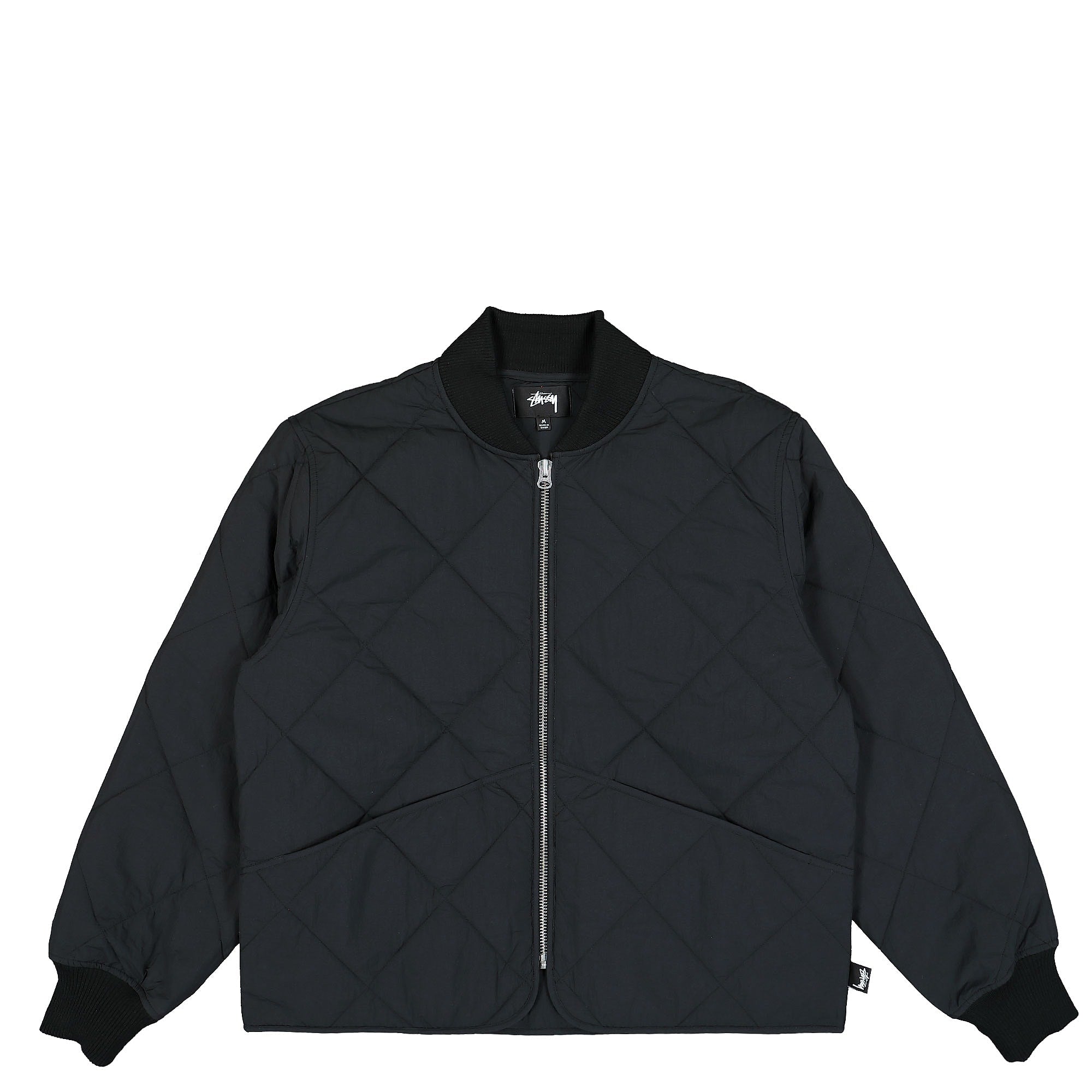 Stussy Dice Quilted Liner Jacket Black Jackets 115652 / 0001 | Overkill