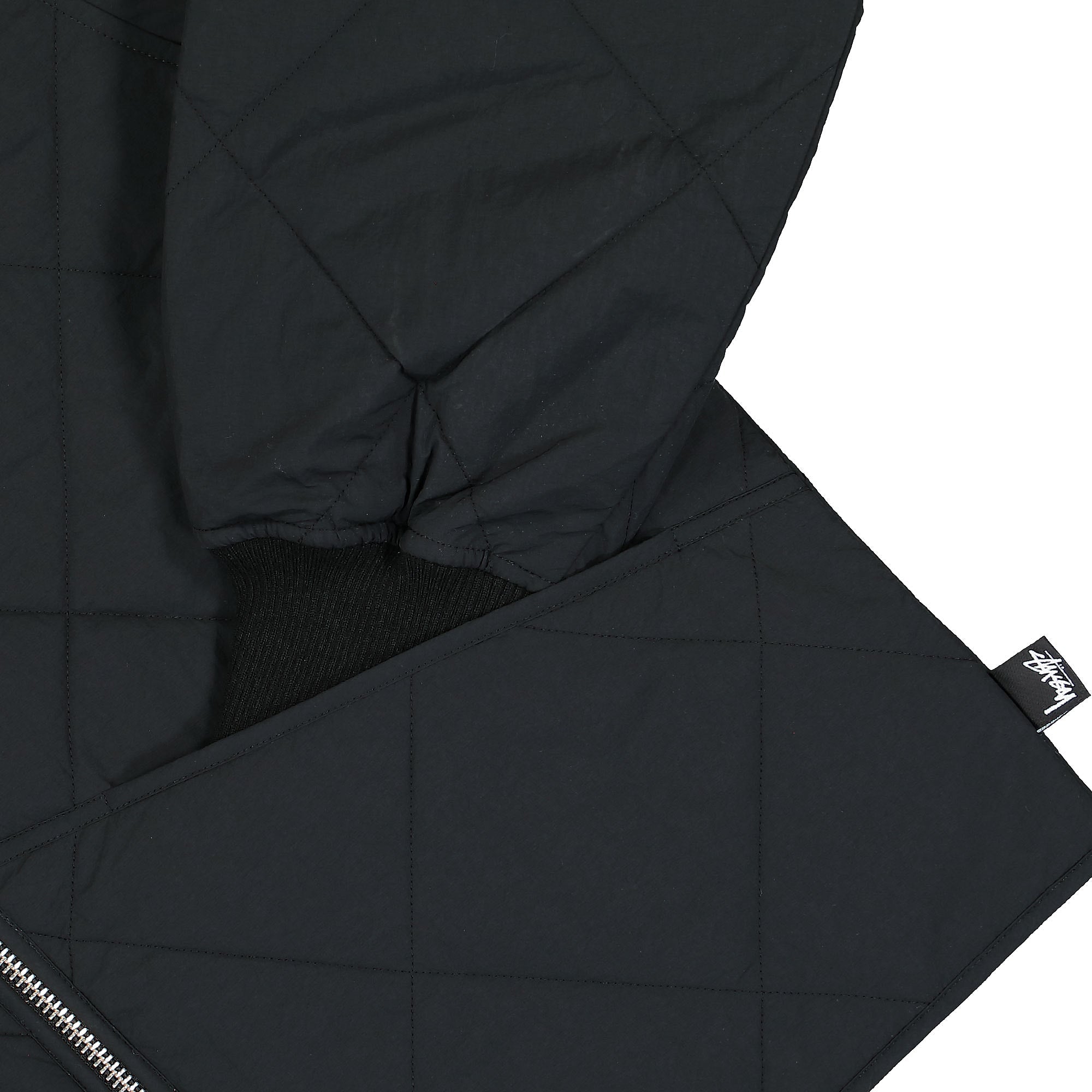 Stussy Dice Quilted Liner Jacket Black Jackets Detailfoto | Overkill
