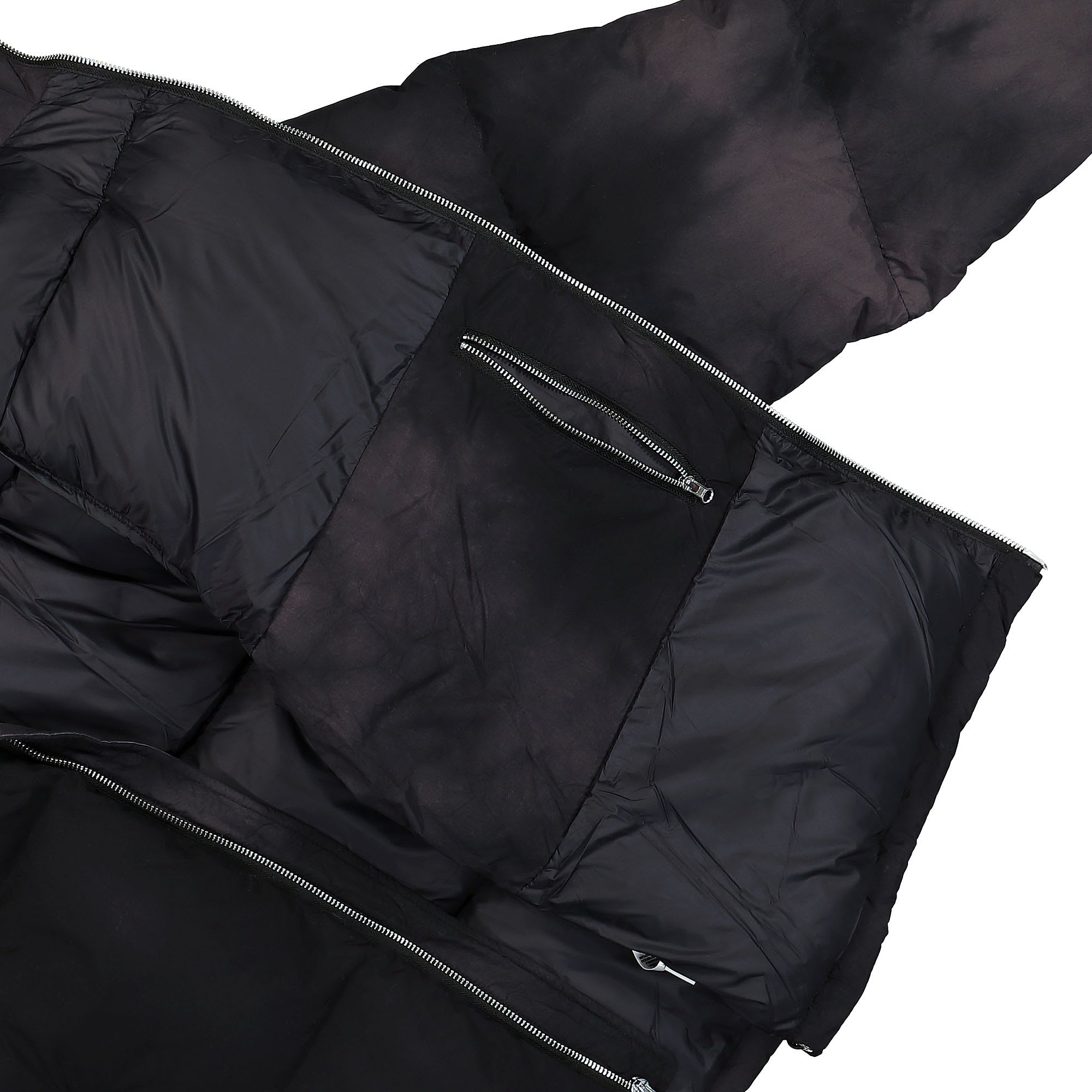 Stussy Recycled Nylon Down Puffer Vintage Black Puffer Jackets Detail view 1 | Overkill