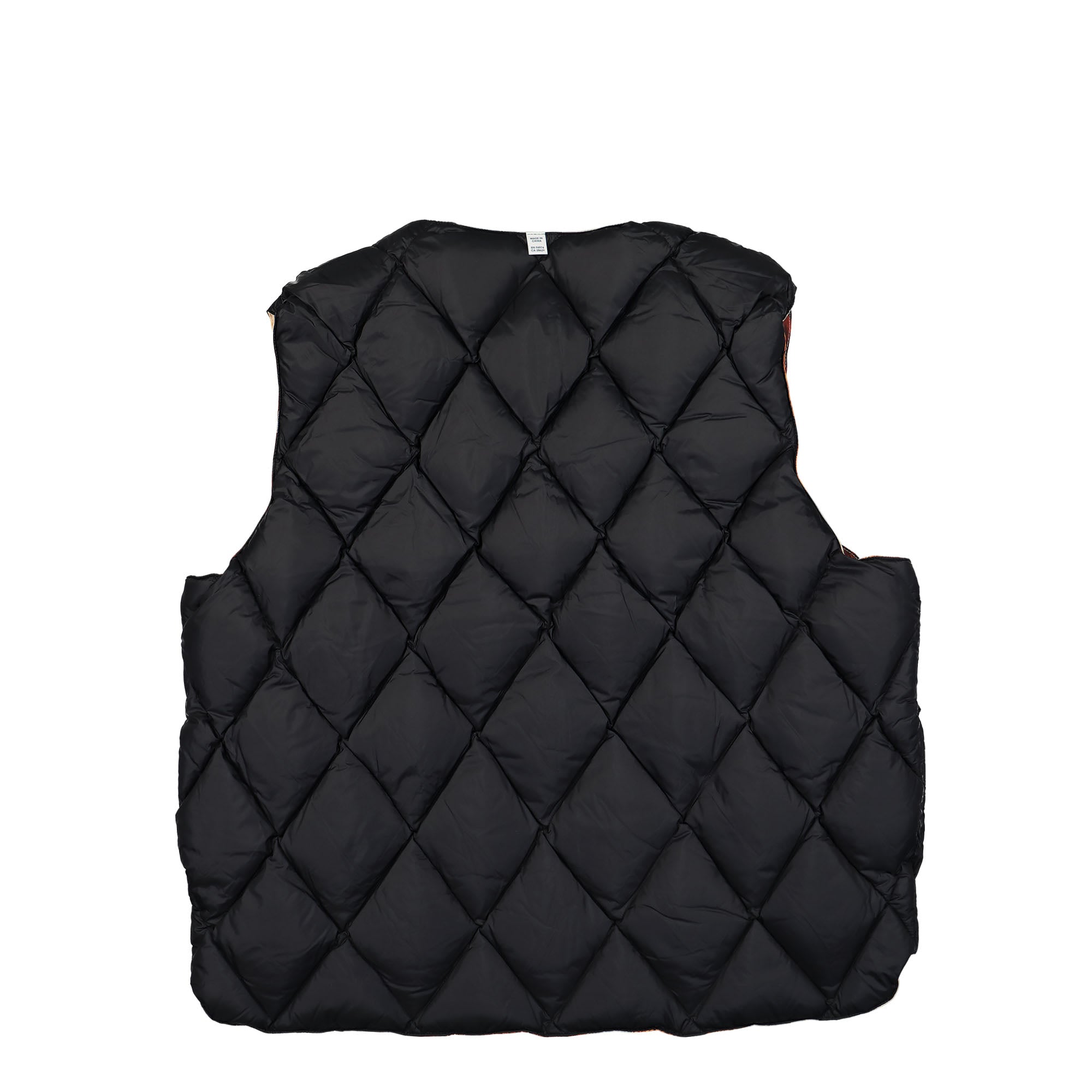 Stussy Reversible Quilted Vest Cowhide Vests Detail view 2 | Overkill