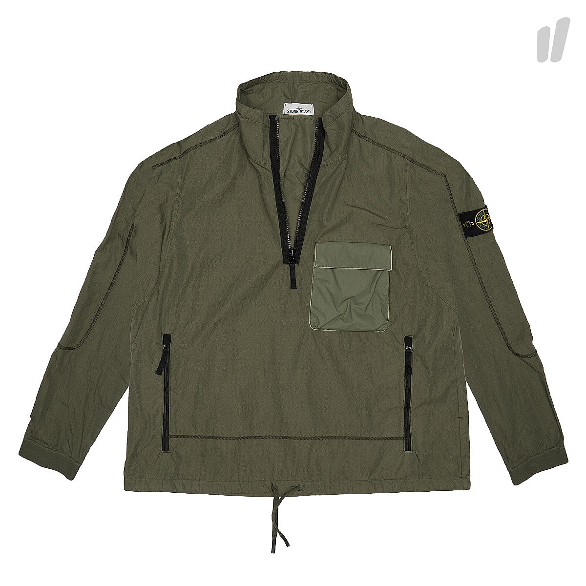 Stone Island Overshirt Green Shirts 115J1.V0055 | Overkill