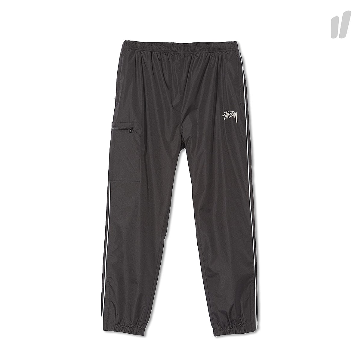 Stussy Side Pocket Nylon Pant Black Casual Pants 116340 / 0001 | Overkill