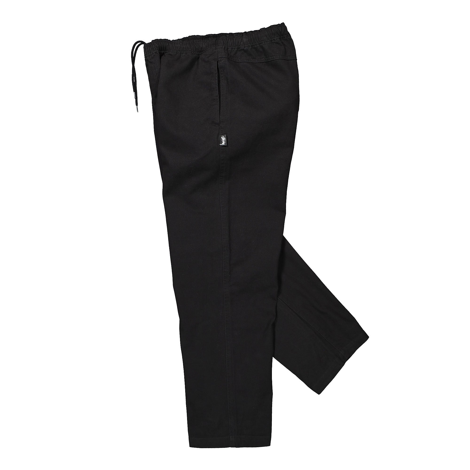 Stussy Brushed Beach Pant Black Sweat & Track Pants Close-up | Overkill