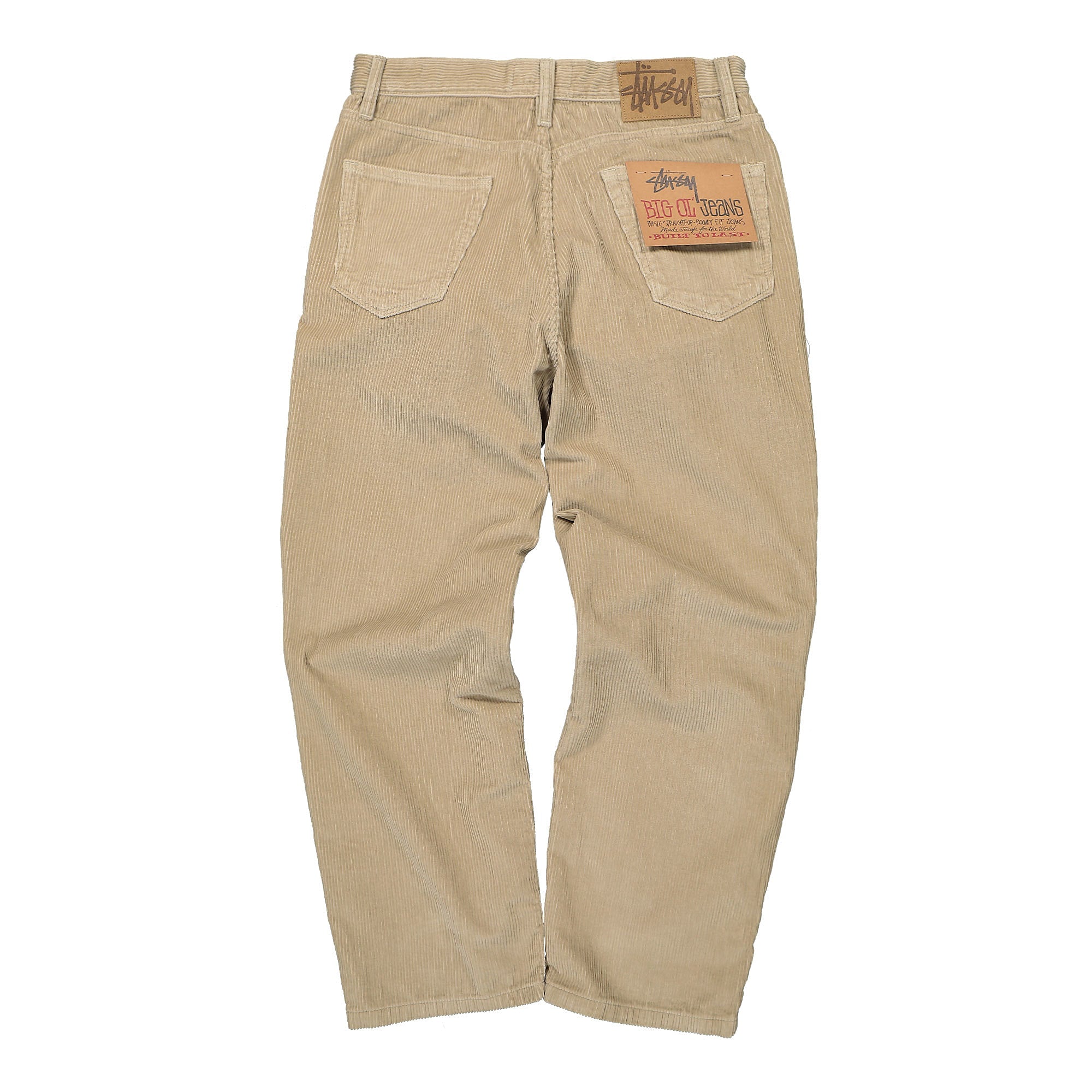 Stussy Corduroy Big Ol´Jeans Sand Jeans Material | Overkill