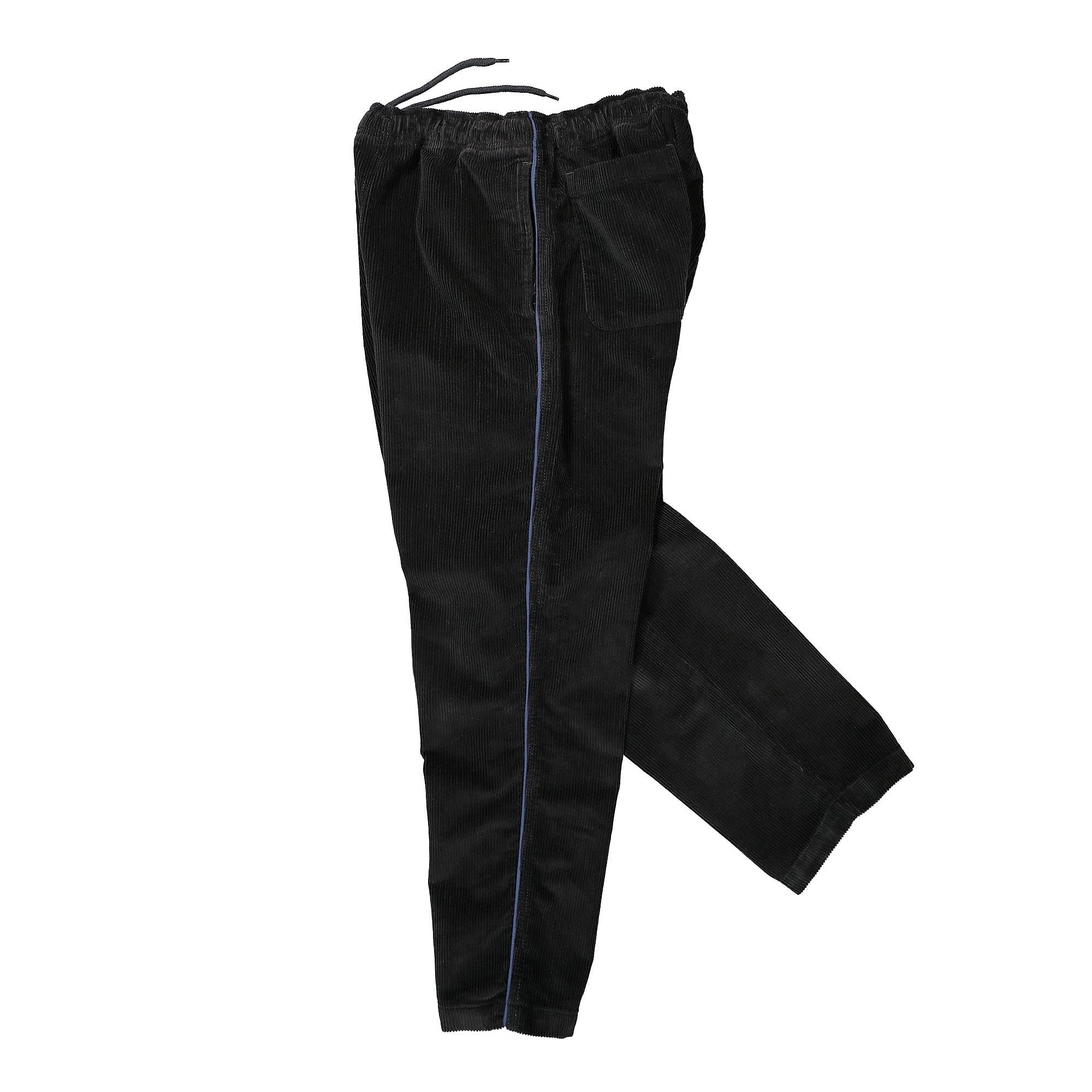 Stussy Corduroy Relaxed Pant Black Sweat & Track Pants Close-up | Overkill