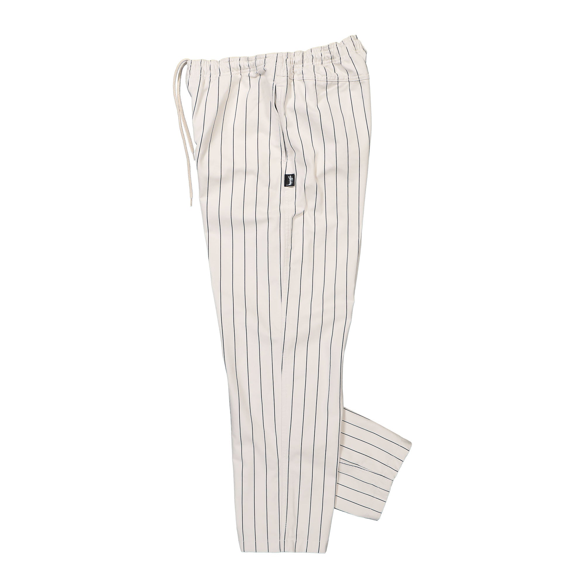 Stussy Brushed Beach Pant Bone Stripe Sweat & Track Pants Close-up | Overkill