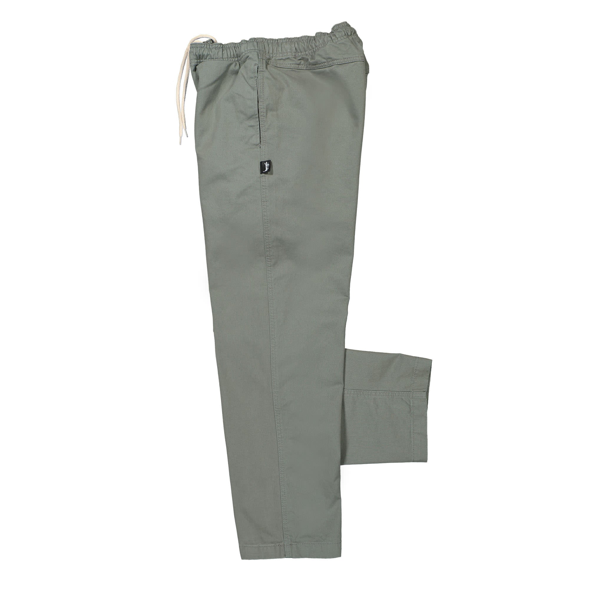 Stussy Brushed Beach Pant Sage Sweat & Track Pants Close-up | Overkill