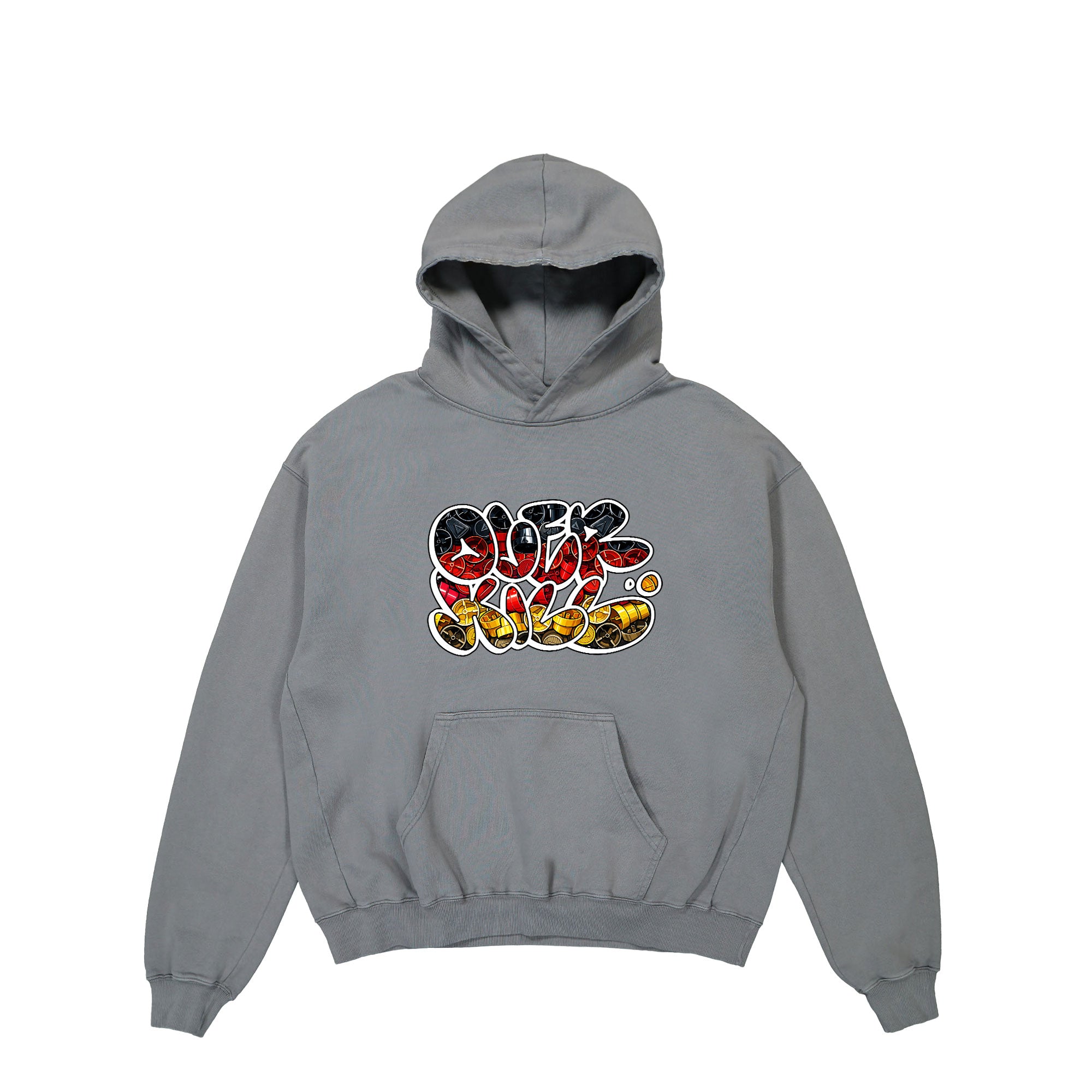 Overkill NYC Home Hoodie Grey Hoodies OKNYHOHD-GRY | Overkill