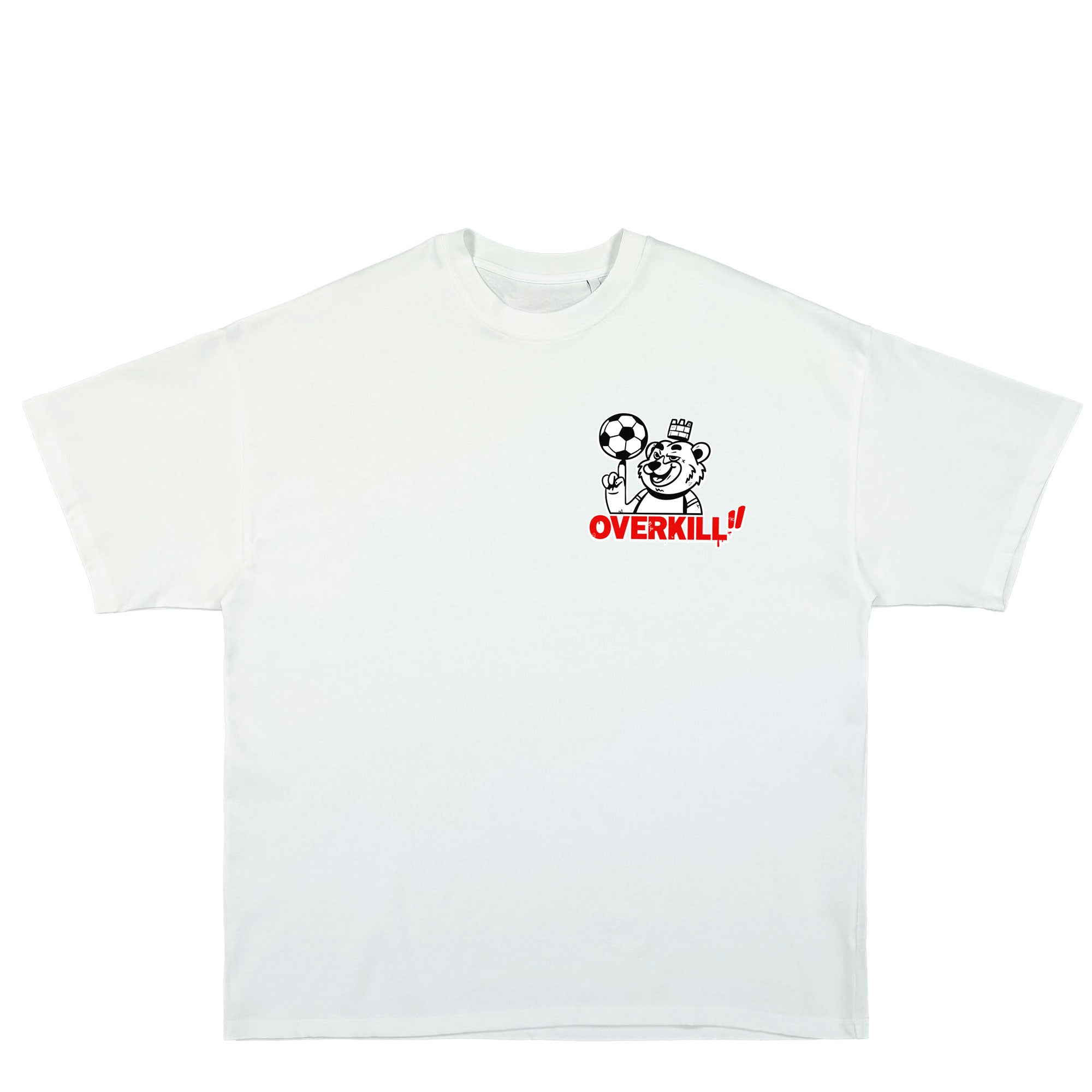 DFB x Overkill DFB Tee White T-Shirts 03-OK-DFB-TEE-WHT | Overkill