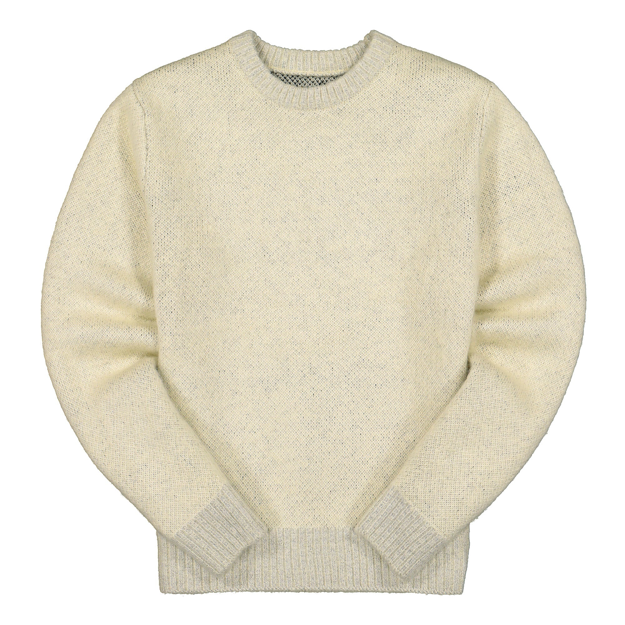 Stussy 8 Ball Heavy Brushed Mohair Sweater Cream Sweatshirts 117078 / 1228 | Overkill