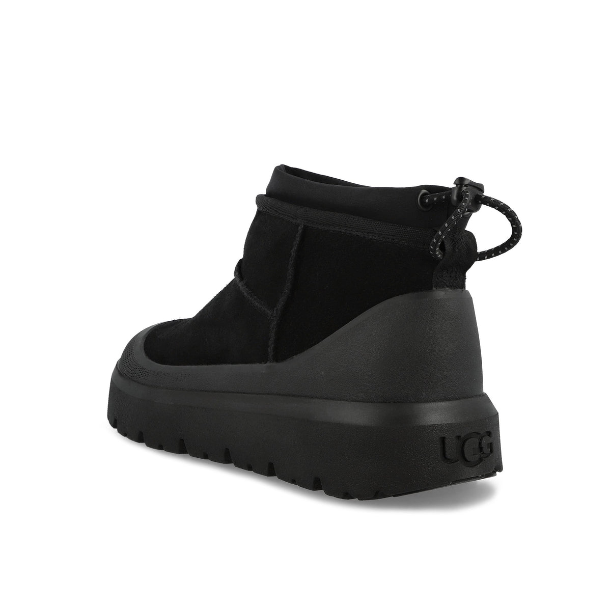 UGG M CL Ultra Mini Weather Hybrid Black / Black Boots 1174196-BBLC Material | Overkill