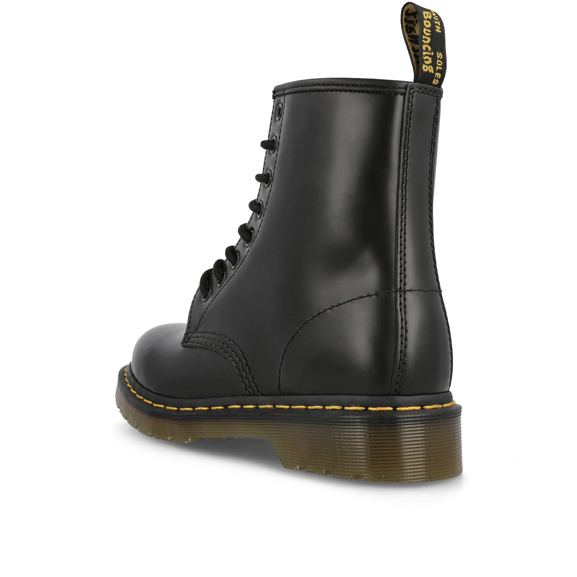 Dr. Martens 1460 Black Smooth Black Boots Material | Overkill