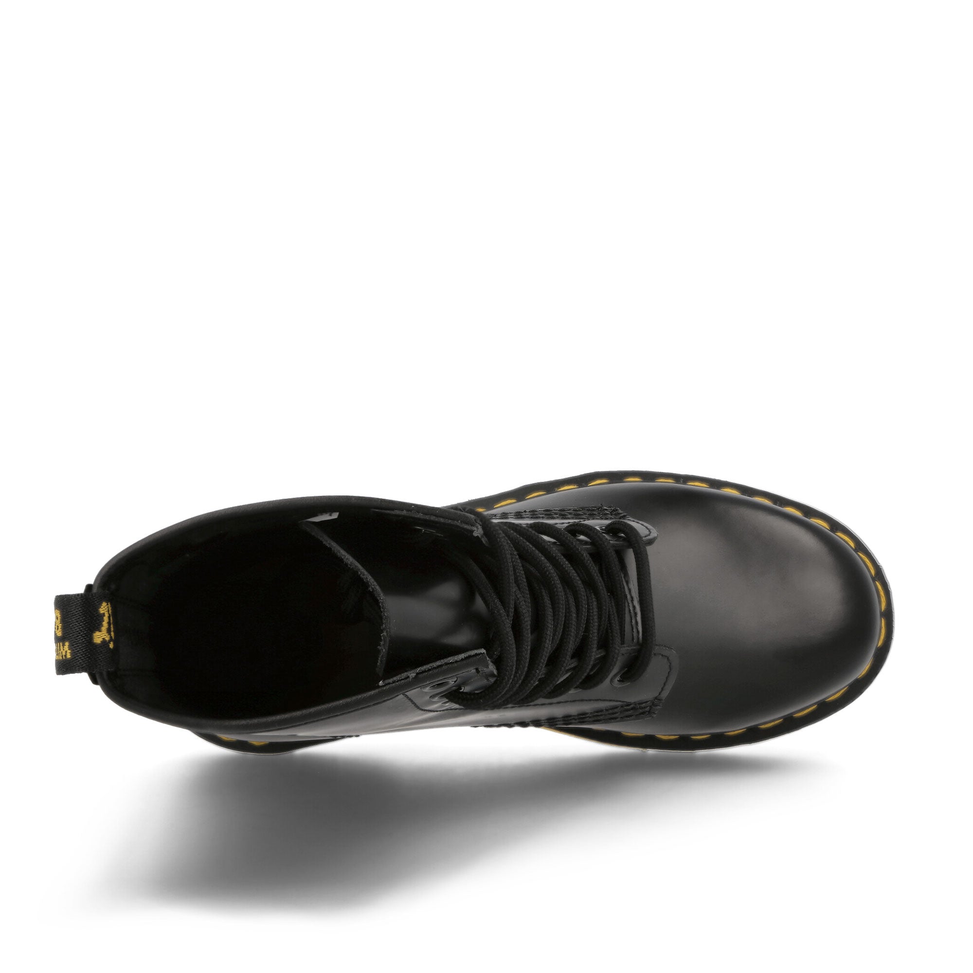 Dr. Martens 1460 Black Smooth Black Boots Detailfoto | Overkill