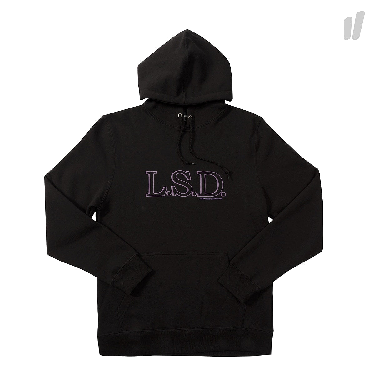 Stussy L.S.D. App. Hood Black Hoodies 118265 / 0001 | Overkill