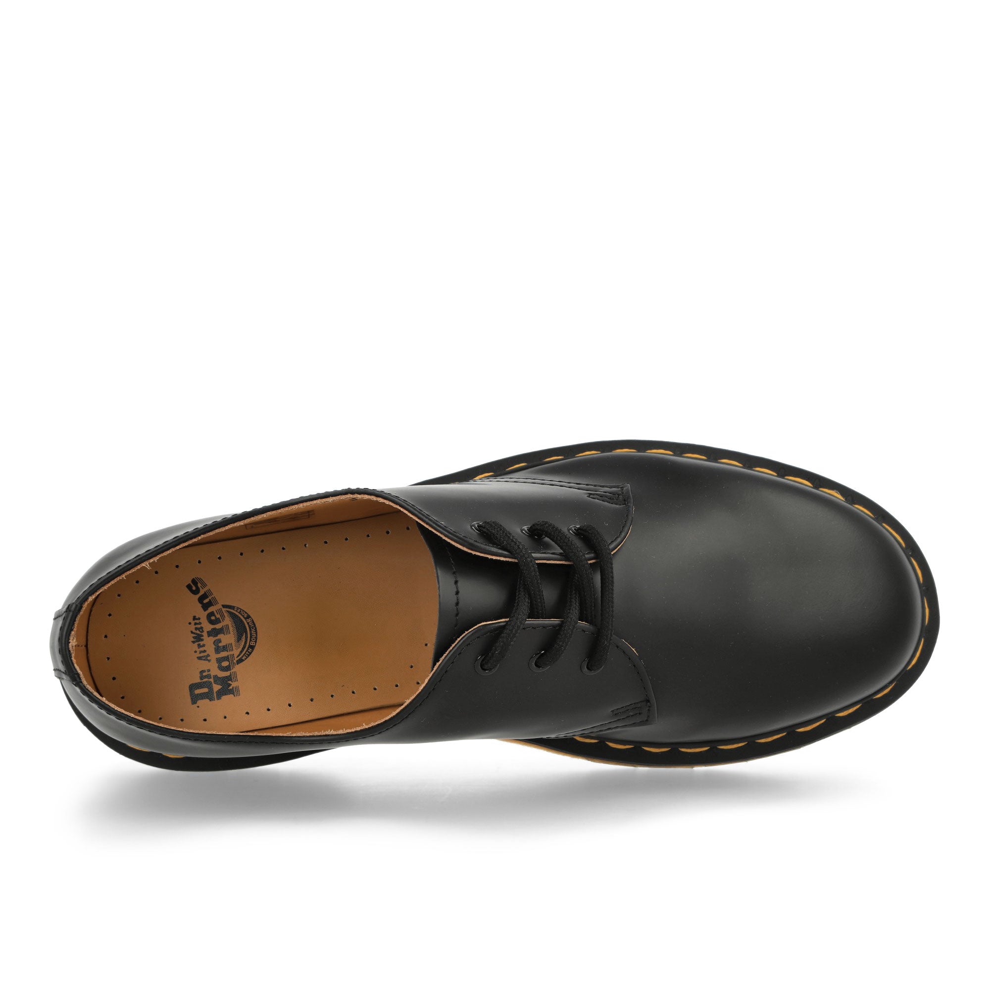 Dr. Martens 1461 Smooth Black Loafers & Lace ups Detailfoto | Overkill