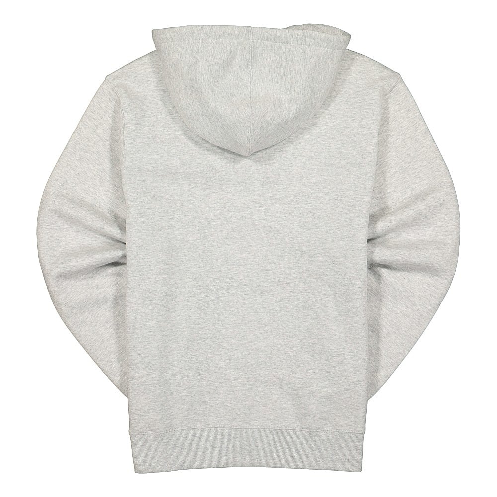 Stussy 8 Ball Man Applique Hoodie Ash Heather Hoodies Material | Overkill