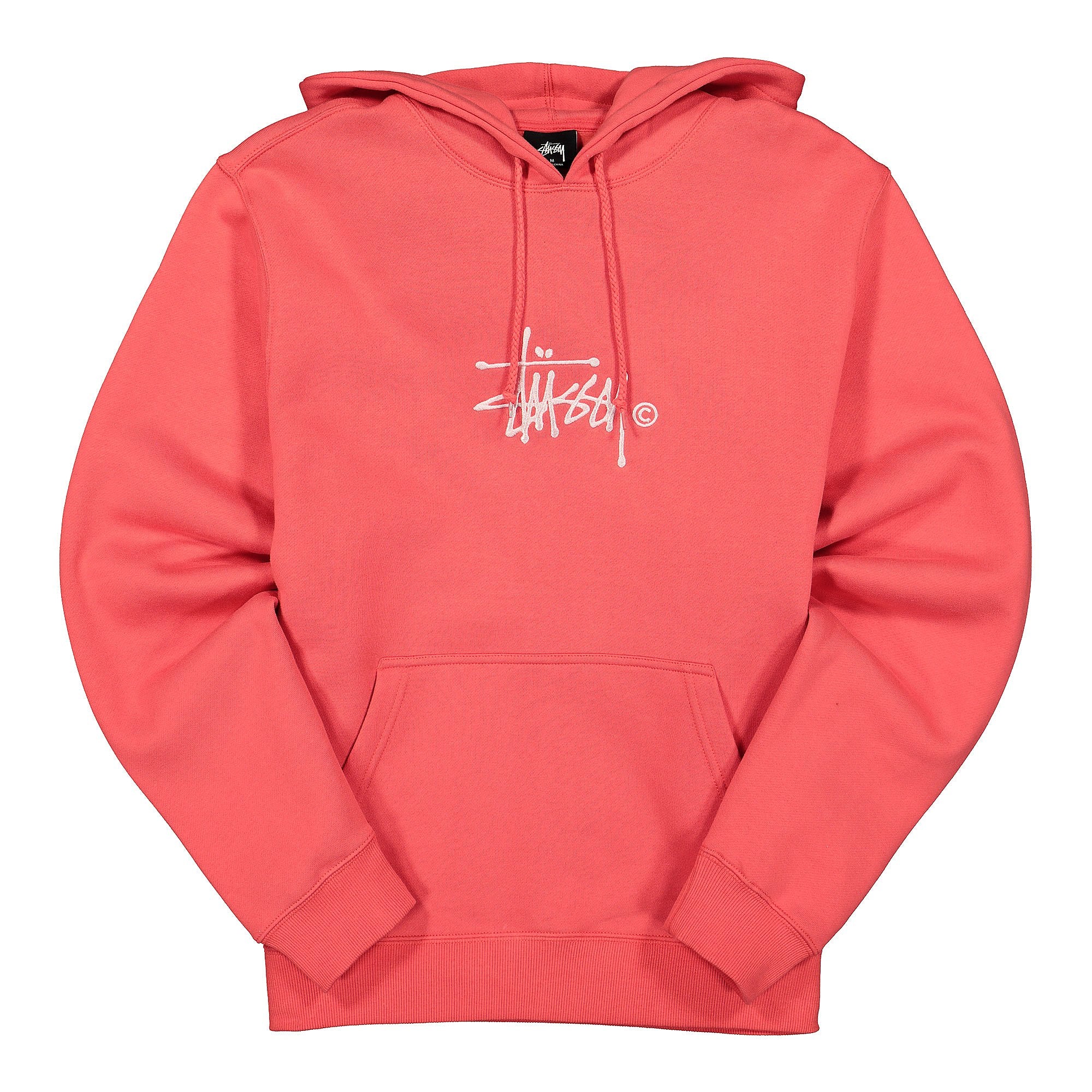 Stussy Copyright Stock Applique Hoodie Pale Red Hoodies 118407 / 0660 | Overkill