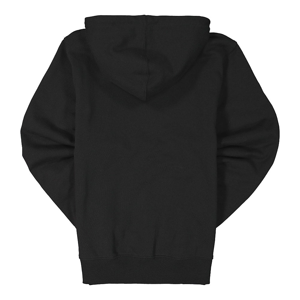 Stussy Basic Applique Hood Black Hoodies Material | Overkill