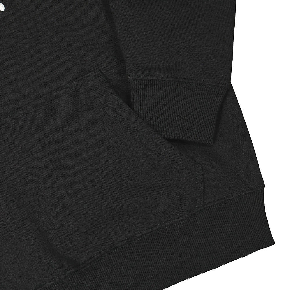 Stussy Basic Applique Hood Black Hoodies Detailfoto | Overkill
