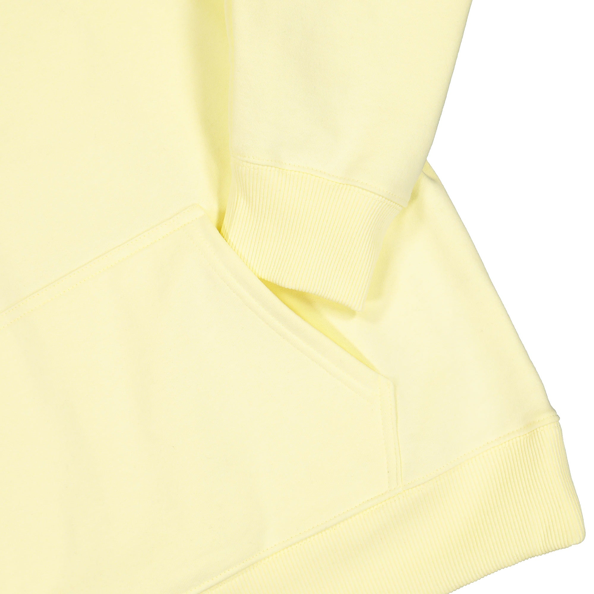 Stussy Copyright Applique Hoodie Pale Yellow Hoodies Detailfoto | Overkill