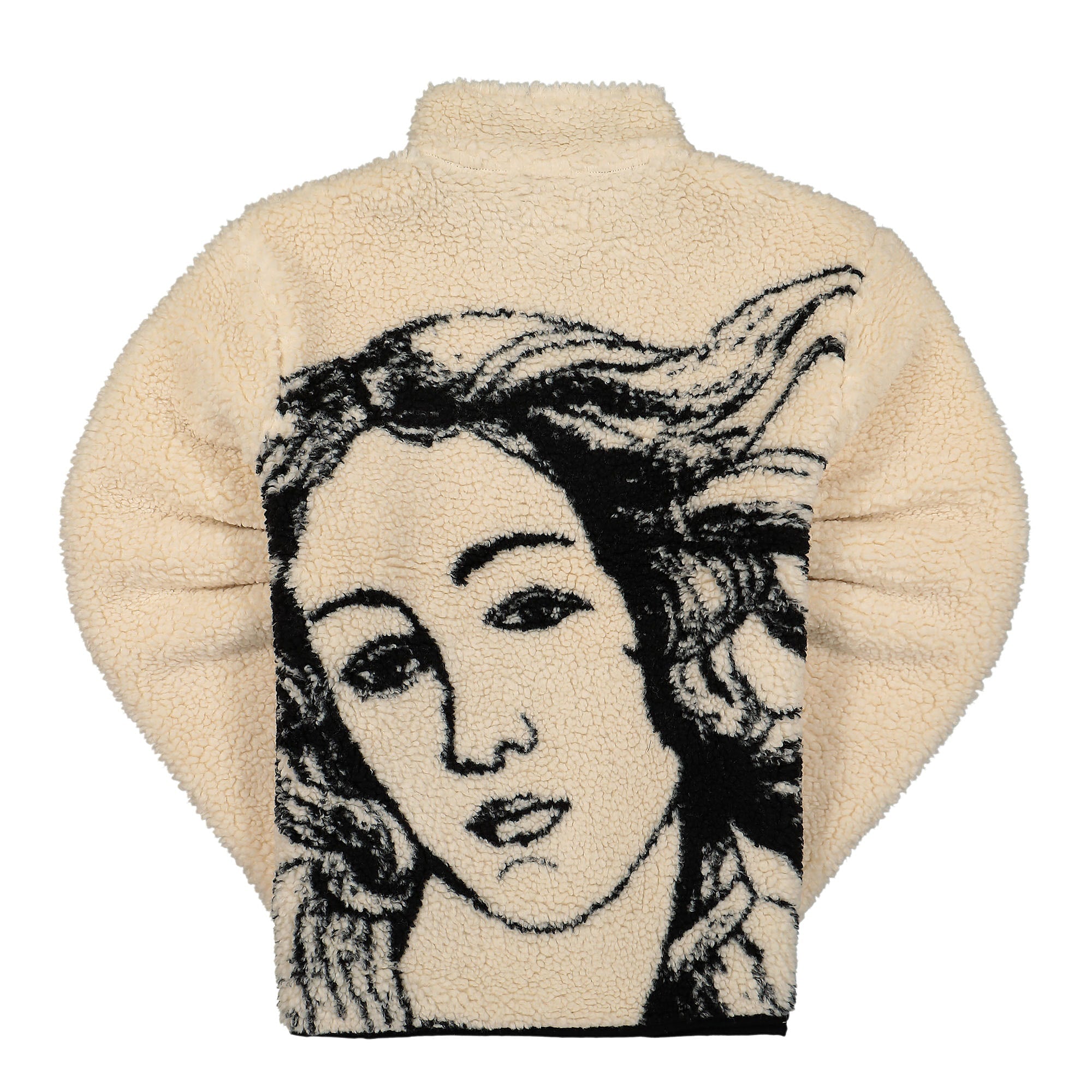 Stussy Venus Jacquard Sherpa Jacket Natural Jackets Material | Overkill