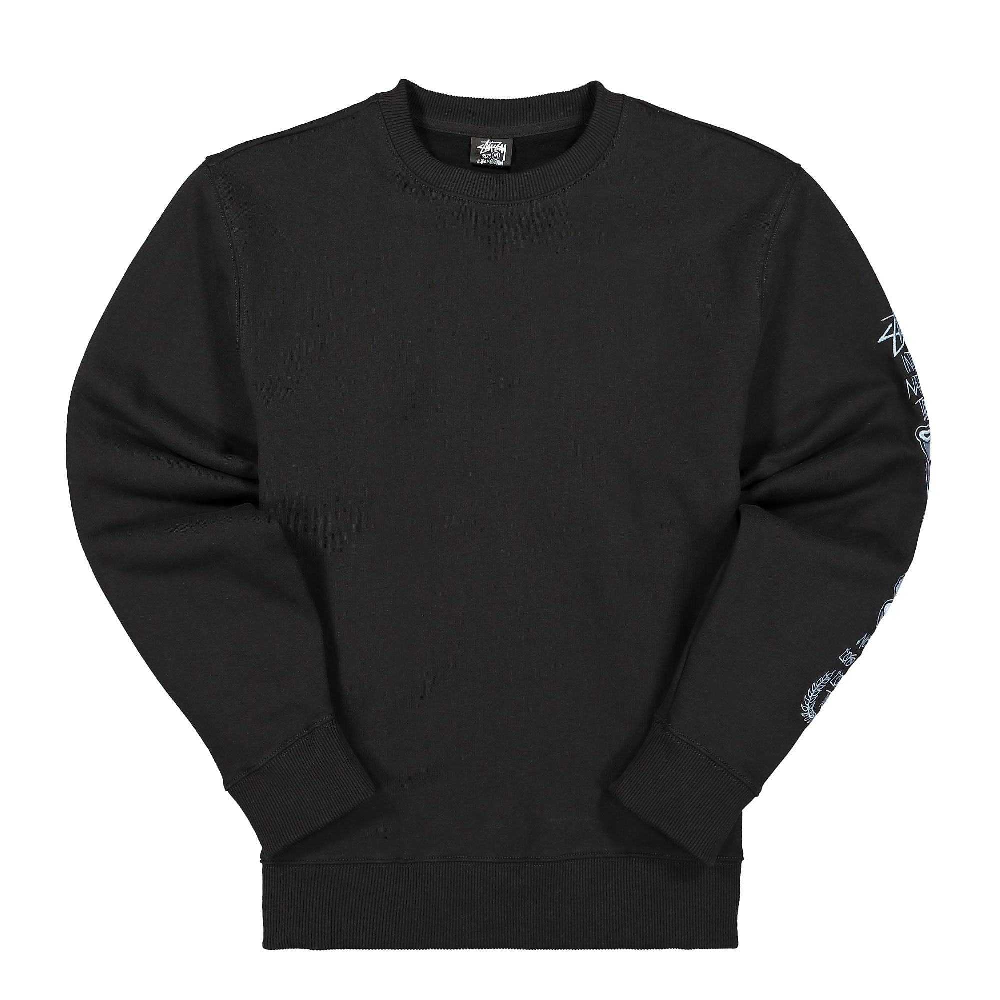 Stussy Venus Applique Crew Black Sweatshirts 118448 / 0001 | Overkill