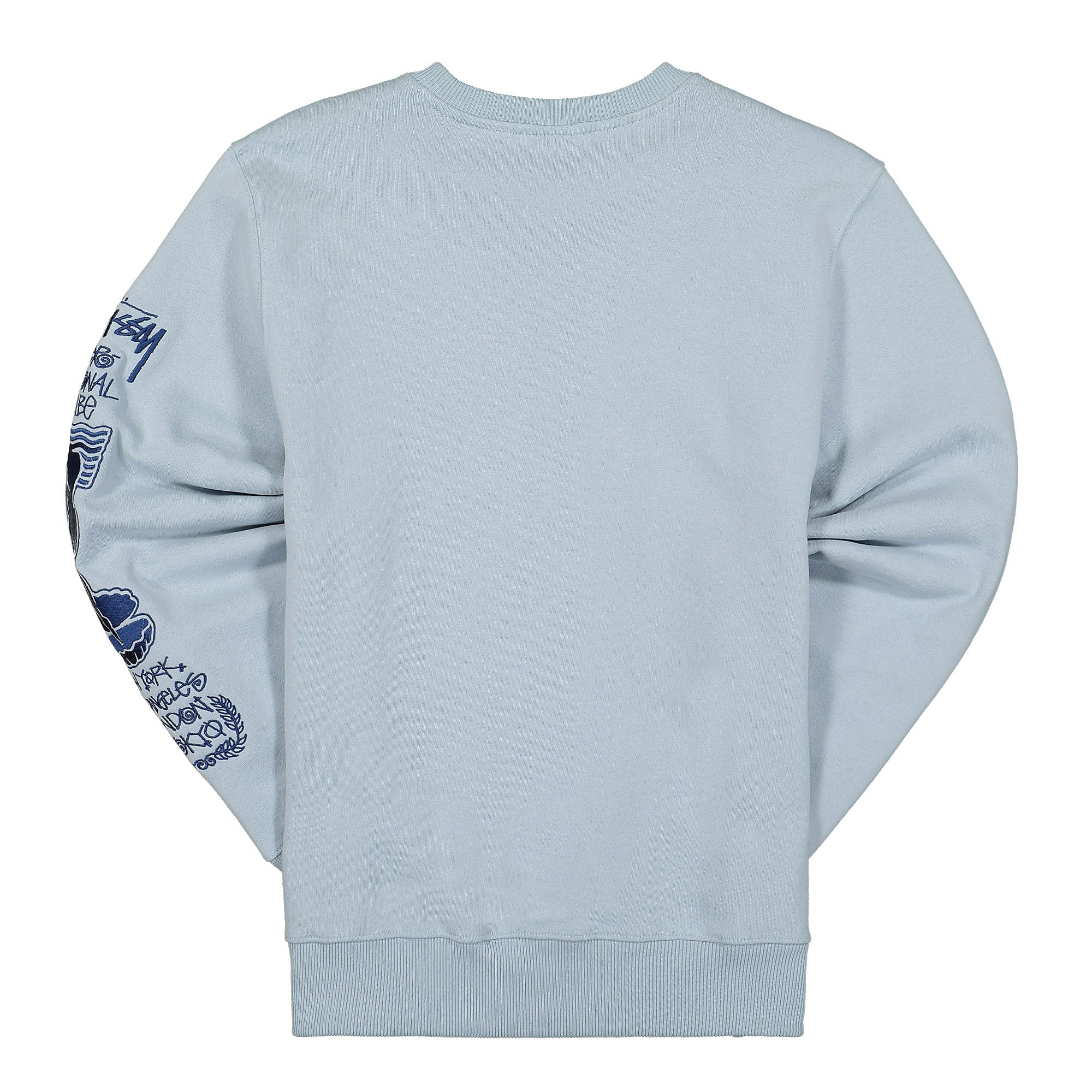 Stussy Venus Applique Crew Steel Sweatshirts Material | Overkill