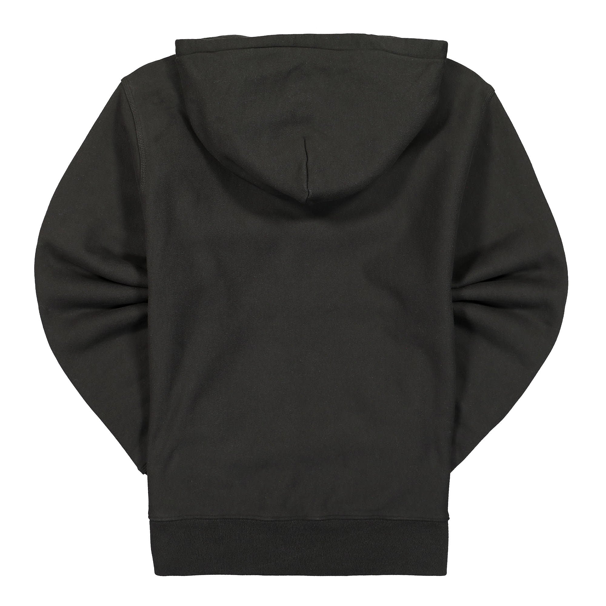Stussy Basic Applique Hood Black Hoodies Material | Overkill