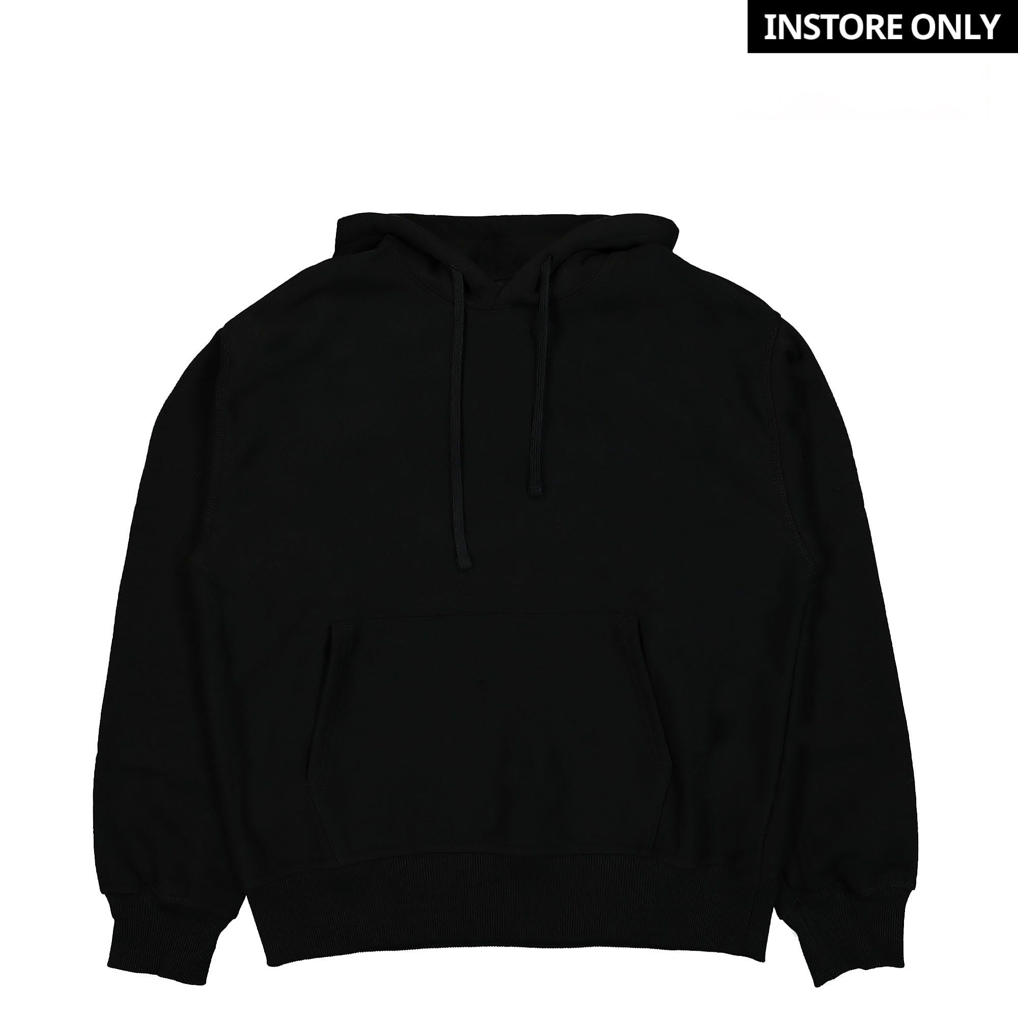 Stussy Back Hood Applique Hood Black Hoodies 118472 / 0001 | Overkill