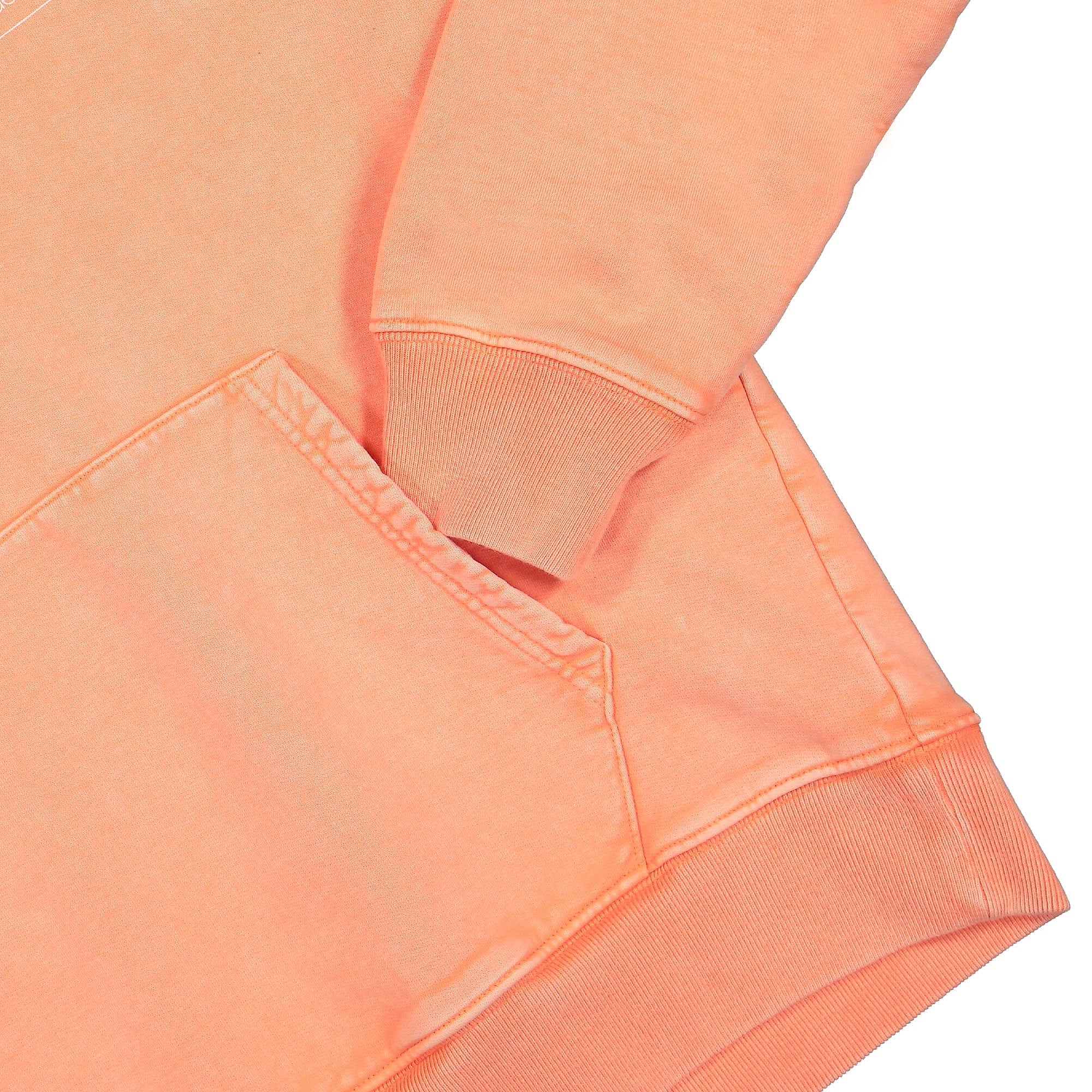 Stussy Dyed Stussy Designs Hood Peach Hoodies Detailfoto | Overkill