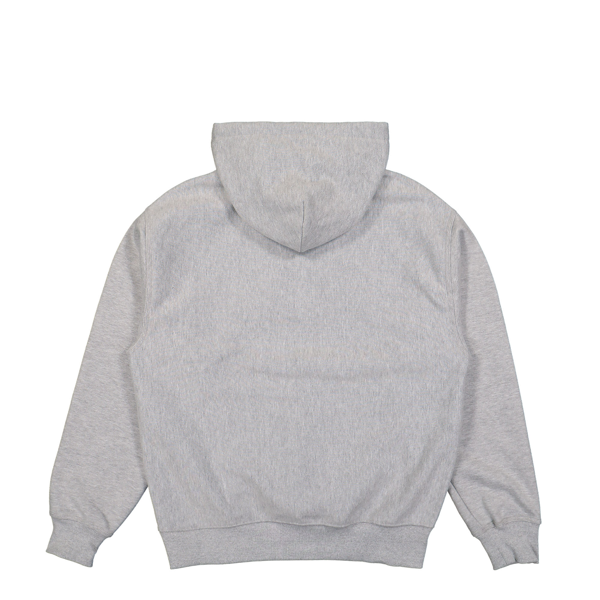 Stussy Stock Logo Hoodie Grey Heather Hoodies Material | Overkill