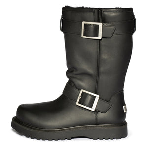 Willy Chavarria x UGG Biker Black Boots 1186775-BLK | Overkill