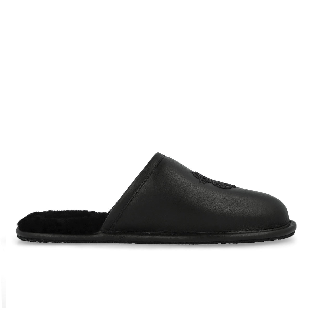 Willy Chavarria x UGG Hotel Slipper Black Slides, Sandals & Slippers 1186777-BLK Silhouette | Overkill