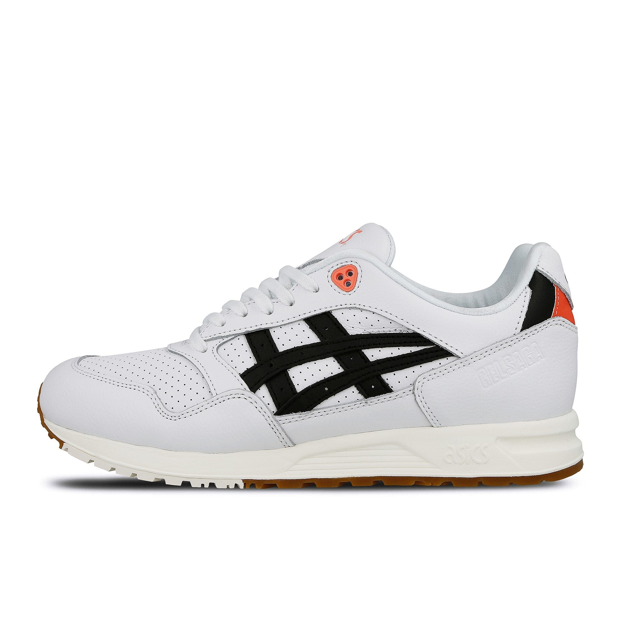Asics gel saga White-Black Low Top Sneakers 1191A057-101 | Overkill