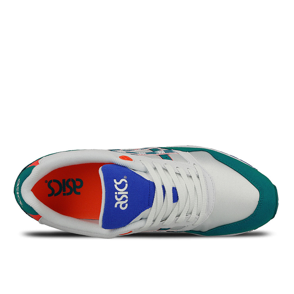 Asics gel saga "zebra" White-Teal Blue Low Top Sneakers Detailfoto | Overkill