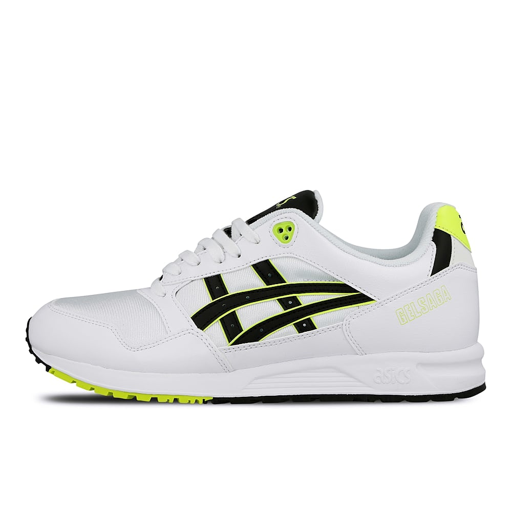 Asics gel saga White-Black Low Top Sneakers 1191A170-100 | Overkill