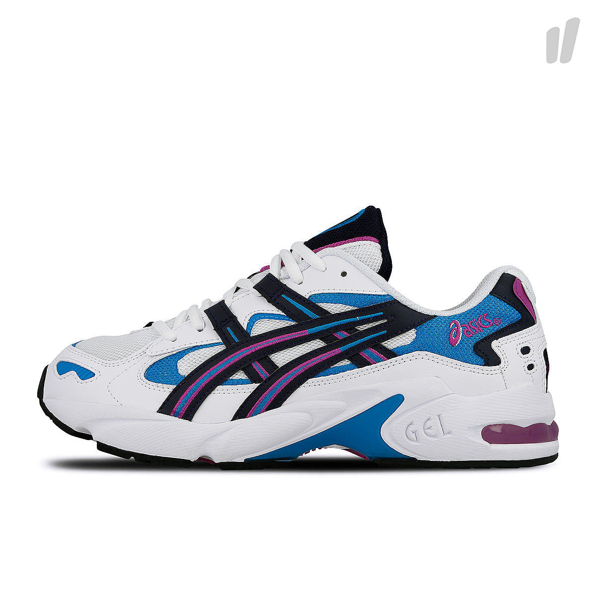 Asics gel kayano 5 og White-Midnight Low Top Sneakers 1191A176-100 | Overkill