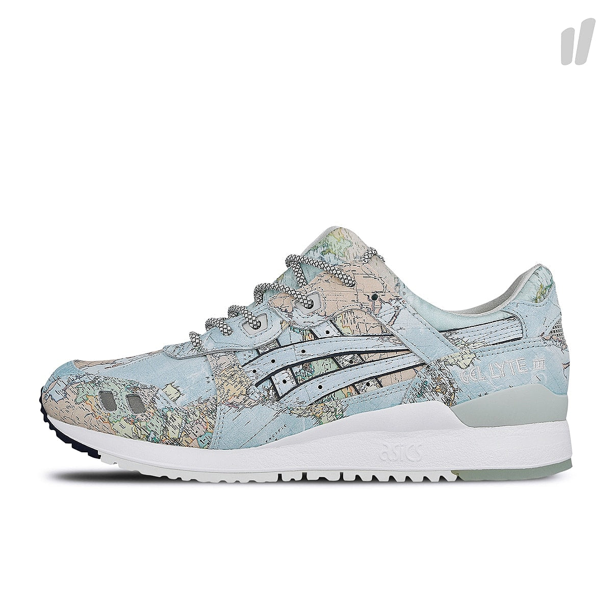 Asics Atmos x Asics Gel Lyte III Sky-Peacoat Low Top Sneakers 1191A197-400 | Overkill